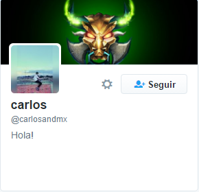 TWITTER-JUGADOR OFICIAL Carlos