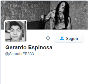 TWITTER-JUGADOR OFICIAL Gerardo Espinosa